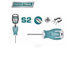 Отвертка крестовая PH2 150 мм TOTAL THT26PH2150