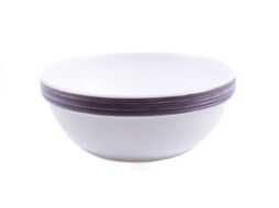 Салатник стеклокерамический "Brush Purple" 12x5 см Belbohemia