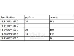 Муфта Rifeng F1-S2025x2025 резьбовые фитинги (латунь) (F1-S2025x2025)