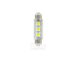 Лампа светодиодная LED C5W T11X41mm 12V SV8,5 7000K LYNXauto LD14105