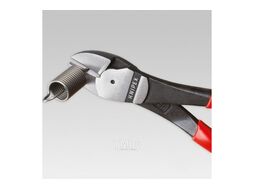 Бокорезы особой мощности, L-250 мм, чёрные, обливные рукоятки (KNIPEX)
