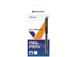 Ручка гелевая Darvish DV-7656-02 (черный)