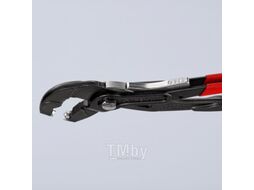 Щипцы для хомутов пружинных, D 70 мм, диапазон зажима > 40 мм, L-250 мм, Cr-V, серые, AF (KNIPEX)