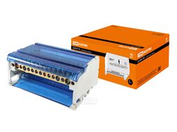 Шина "N" нулевая на DIN-рейку в корпусе 4x11групп TDM SQ0801-0010