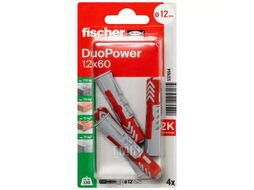 Универсальный дюбель DUOPOWER 12х60 (упак. 4шт) Fischer