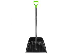 Лопата снеговая PROFI, 560 х 415 мм, длина 1390 мм, алюм. черенок PALISAD Luxe 61607