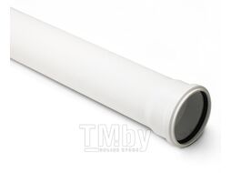 Труба ПП внутр. канал. Stilte 110х500 белая PRO AQUA