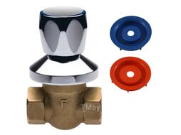 Шаровой кран скрытого монтажа 10 бар, ручка, вр-вр 3/4" Ferro KPP2P