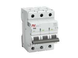 Выключатель автоматический AV-6 3P 32A (D) 6kA EKF AVERES
