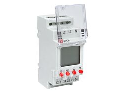 Реле контроля фаз с LCD дисплеем (с нейтралью) RKF-2S EKF PROxima