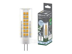 Лампа светодиодная G4-5 Вт-230 В-4000 К, SMD, 16x55 мм TDM SQ0340-0217