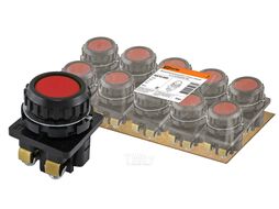 Выключатель кнопочный КЕ 011-У2-исп.2 красный 1з+1р 10A 660B IP40 TDM SQ0753-0005