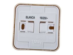 Розетка О/У с заземлением без шторок ИЗОЛ.ПЛ., 16А, 250В, БЕЖЕВЫЙ Schneider Electric BLNRA010117 BLANCA