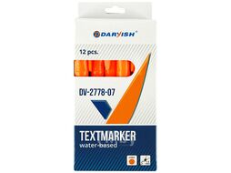 Текстовыделитель Darvish DV-2778-07 (оранжевый)