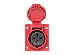 Розетка стационарная внутренняя 414 3Р+РЕ 16А 380В IP44 EKF PROxima ps-414-16-380