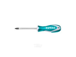Отвертка крестовая PH1 75 мм TOTAL THT26PH1075