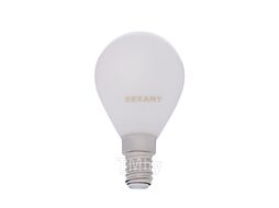 Лампа филаментная Шарик GL45 9,5Вт 915Лм 2700K E14 матовая колба REXANT