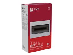 Щит распред. встраиваемый с прозрачной дверцей ЩРВ-П-18 IP41, EKF PROxima pb40-v-18