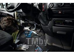 Аккум. пылесос BOSCH GAS 12V в кор. (12.0 В, БЕЗ АККУМУЛЯТОРА, 0.35 л, класс: L, самоочистка: нет)