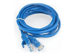 Патч-корд CCA light UTP Гарнизон PC-UTP-5e-2-B кат.5e, 2м, литой, многожильный (синий)