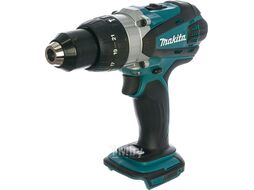 Аккум. ударная дрель-шуруповерт MAKITA DHP 458 Z в чем. (18.0 В, БЕЗ АККУМУЛЯТОРА, 2 скор., 91 Нм, шурупы до 10 мм, сверление в металле до 13 мм)