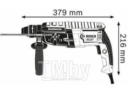 Перфоратор BOSCH GBH 2-28 L-Case (880 Вт, 3.2 Дж, 3 реж., патрон SDS-plus, вес 2.9 кг)