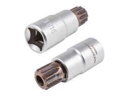 Головка-бита SPLINE 12-лучевая M16 1/2" (L-55мм) Rock FORCE RF-34805516