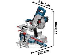 Пила торцовочная аккумуляторная GCM 18V-216 (без акк и з/у) 0.601.B41.000 BOSCH