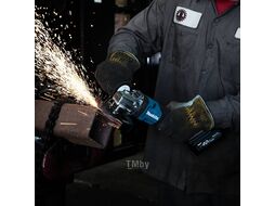 УШМ (болгарка) аккумуляторная MAKITA GA 012 GM 201 (40В, 115 мм, 8500 об/м, клав. (2x4.0Ач,DC40RA,Makpac4))