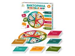 Игра настольная Викторина "Животный мир" Десятое Королевство 4645