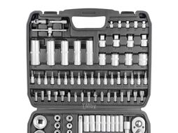 Набор головок и бит 108пр. SKIPER (1/4", 1/2", 6 граней) (SK115-108)