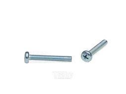 Винт с полуцилиндр. головкой Ph 5х35, DIN7985, прочн. 4.8, цинк (25кг/~4.446шт) EKT VZ012196