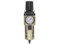 Фильтр-регулятор с индикатором давления для пневмосистем 1/2''(10Мк, 4000 л/мин, 0-10bar,раб. температура 5-60) Forsage F-AW4000-04