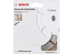 Алмазный круг 115х22,23 мм ECO Universal, BOSCH