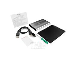 Бокс для жесткого диска Gembird EE2-U2S-5-S Silver