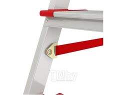 Лестница-стремянка алюм. проф. 150 см 7 ступ. 7,2кг NV500 Новая Высота (с лотком-органайзером, макс. нагрузка 225кг)