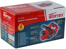 Рубанок электрический WORTEX PL 3008 в кор. (810 Вт, шир. до 82 мм, глуб. до 3.0 мм)