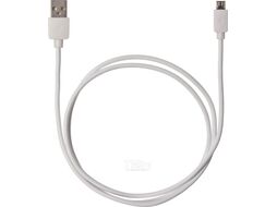 Дата-кабель, ДК 4, USB - micro USB, 1 м, белый, TDM
