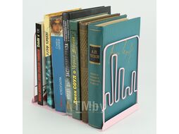 Подставка-ограничитель для книг (2шт в комплекте) металлическая ассорти 13,8*10*17см Darvish DV-13155