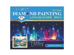 Алмазная живопись 40*50см Крытый мост из прошлого Darvish DV-12412-10