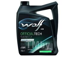 Моторное масло (PN 8309113) OfficialTech 5W-30 C2 5 л Wolf 65610/5