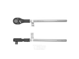 Трещотка реверсивная с накаткой 3/4" (24зуб., L-510мм) FORCEKRAFT FK-8026500