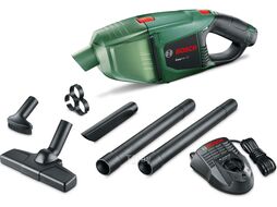 Аккум. пылесос BOSCH EasyVac 12 в кор. + аксессуары (12.0 В, 1 акк., 2.5 А/ч, Li-Ion, 0,35 л, класс: L, самоочистка: нет)