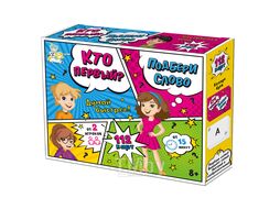 Игра настольная "Кто первый - подбери слово" Десятое Королевство 4731