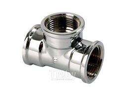 Латунный шарнир 3/8 "хром. Ferro T01C