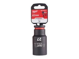 Головка ударная Shockwave 1/2" 27 мм (глубокая), MILWAUKEE