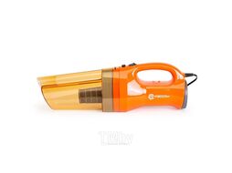 Пылесос автомобильный Агрессор 12V, cyclonic action, мощность 100W, пылесборник 600 мл, 4 м шнур, 3 насадки (щетка с поворотом на 360, щелевая, гибкий шланг), моющийся фильтр АГРЕССОР AGR-150 SMERCH