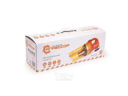 Пылесос автомобильный Агрессор 12V, cyclonic action, мощность 100W, пылесборник 600 мл, 4 м шнур, 3 насадки (щетка с поворотом на 360, щелевая, гибкий шланг), моющийся фильтр АГРЕССОР AGR-150 SMERCH