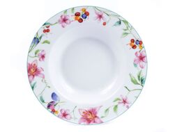Тарелка глубокая фарфоровая Floral Cascade 21,5 см Belbohemia