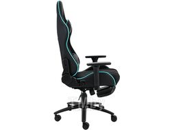 Кресло компьютерное игровое ZONE 51 GRAVITY Black-Cyan
